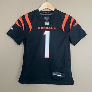 {Nike x NFL} Cincinnati Bengals Ja'Marr Chase Youth Jersey - Youth Small